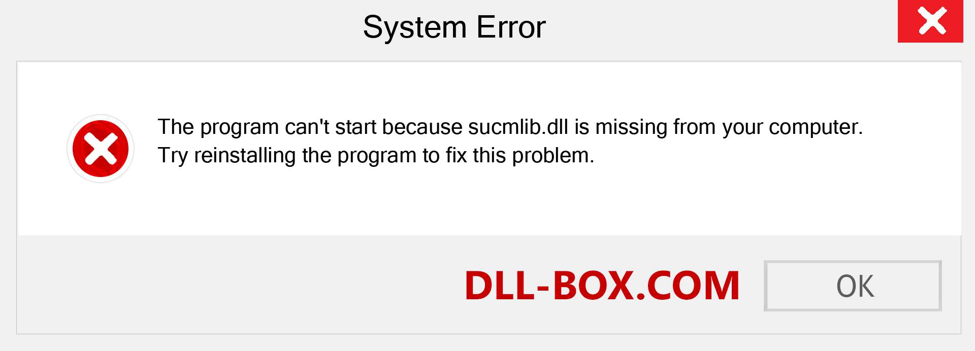  sucmlib.dll file is missing?. Download for Windows 7, 8, 10 - Fix  sucmlib dll Missing Error on Windows, photos, images